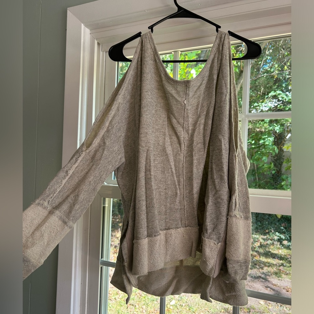 Free People oversized sweatshirt